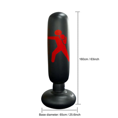 Children's Inflatable Punching Bag Gym Fitness Boxing Training Sandbag.