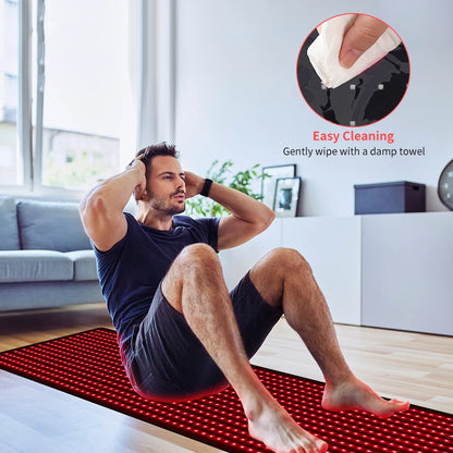 Red Light Mat Full Body 63" x 23.6"