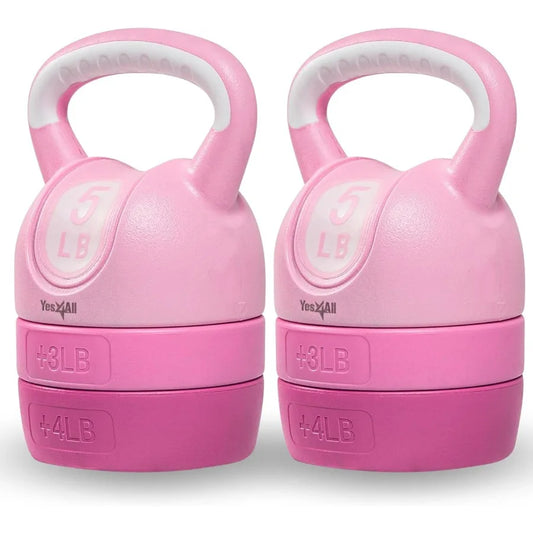 Adjustable Kettlebell Set for Strength Training