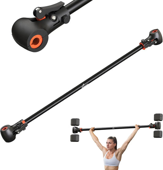 Heavy-Duty Adjustable Barbell Converter.
