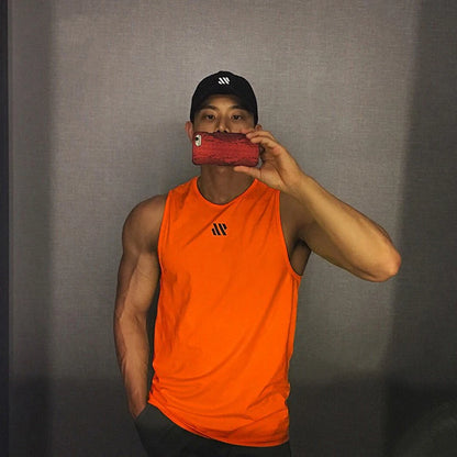 Bodybuilding Tank Top Gym Workout Fitness.
