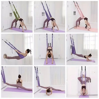 Pilates Fitness Hammock Stretch Trainer.