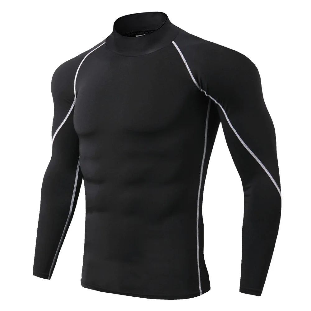 Running Shirt Long Sleeve Compression Top.