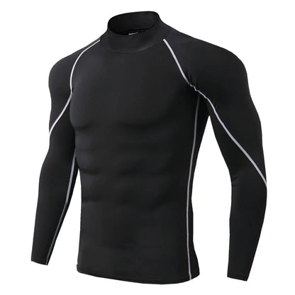 Running Shirt Long Sleeve Compression Top.