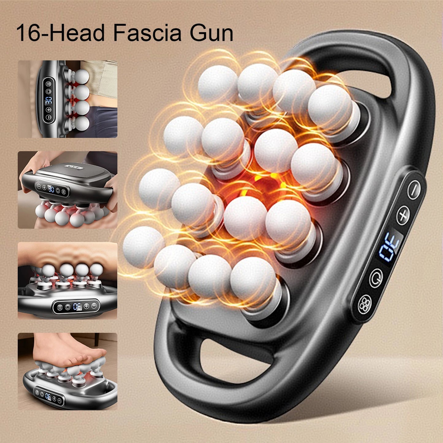 High-Frequency Vibration Body Massage.