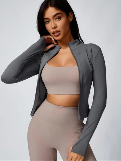 Dry Breathable Athletic Workout Jacket