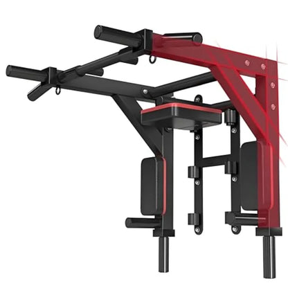 Wall Mounted Pull Up Bar Chin Up Bar Dip Station