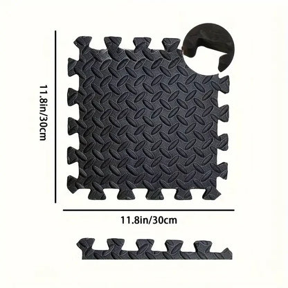 30x30cm 16 Pcs Interlocking Yoga Mat Home Gym.