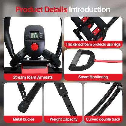 Abdominal Curling Exercise Machine Adjustable.