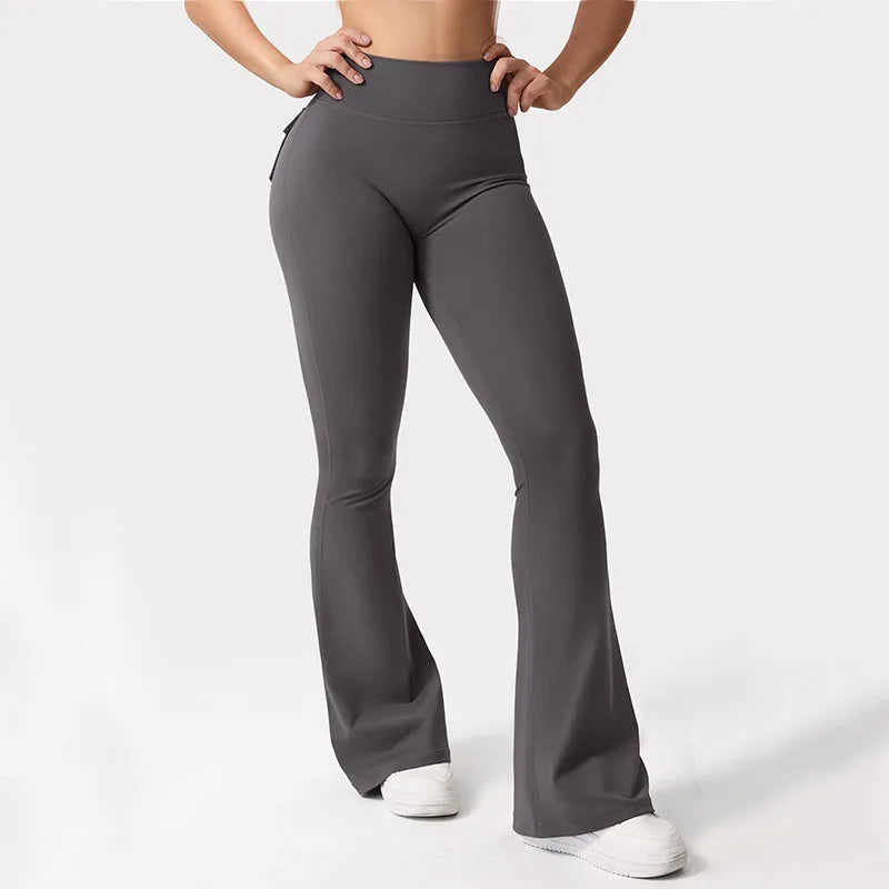 Women's Yoga Flare Trousers.