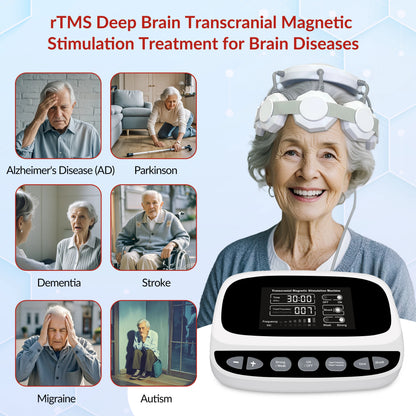 Magnetic Stimulator for Brain Health. Therapy for Chronic Fatigue & Migraine