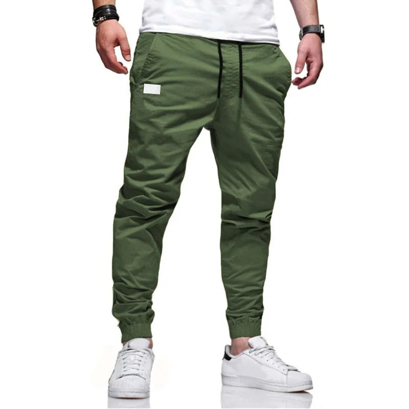 Loose Straight sports Clothing Solid color sweatpants.
