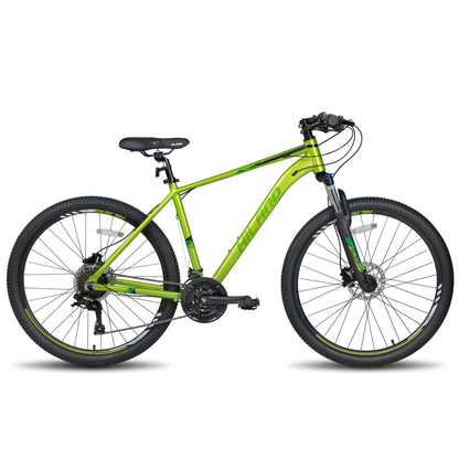 Aluminum Mountain Bike 21 Speeds, Hydraulic Disc-Brakes,