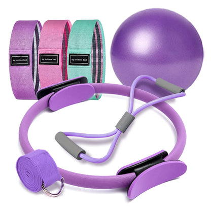 NEW Pilates Ball And Ring Set.