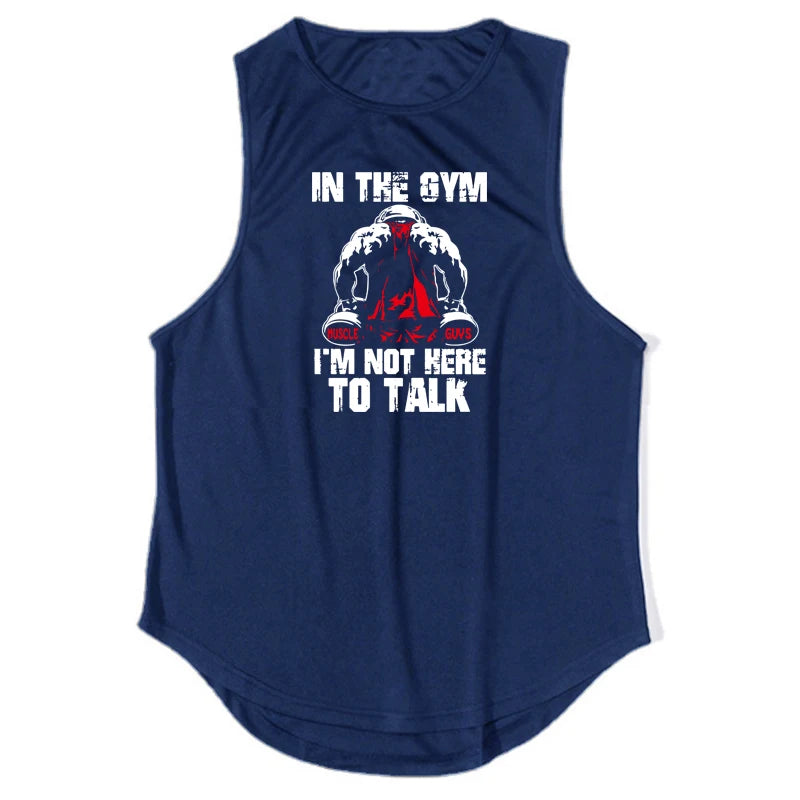 Summer Running Shirt Men's Tank Top.