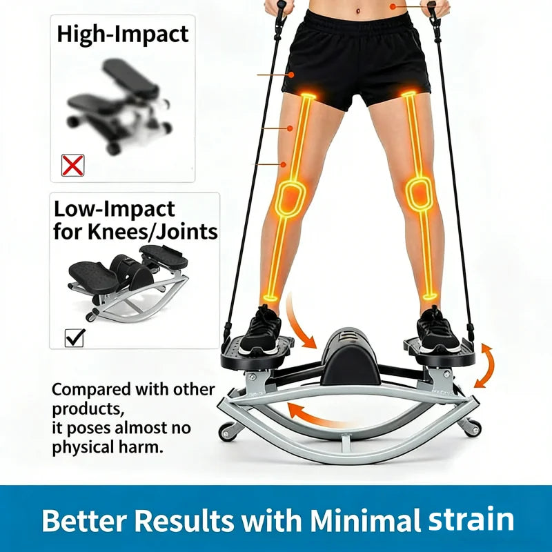 Lateral Stepper Machine for Legs Abs Glutes.