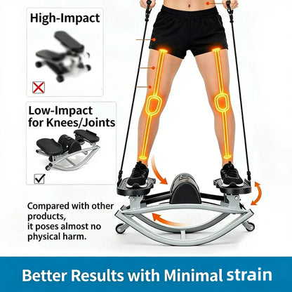 Lateral Stepper Machine for Legs Abs Glutes.
