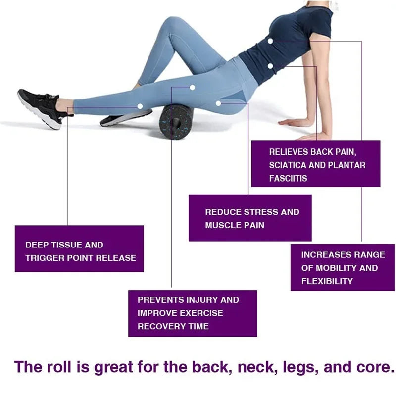 Hollow Yoga Roller. Massage.