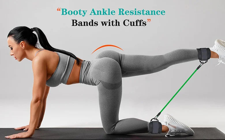 6 Pcs Color Ankle Bands.