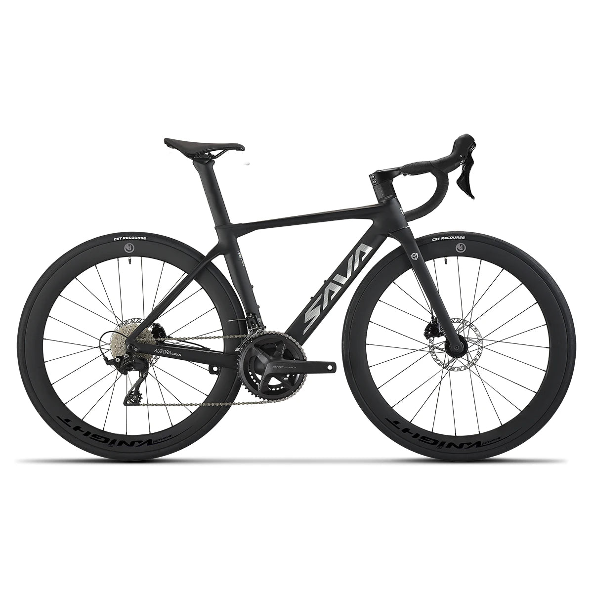 SAVA A7L Pro Carbon Fiber Road Bike, 700C Adult Racing Model.