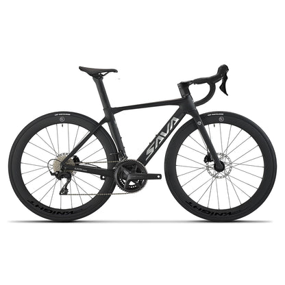 SAVA A7L Pro Carbon Fiber Road Bike, 700C Adult Racing Model.