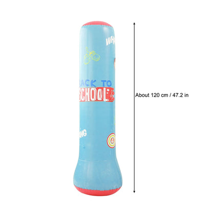 Children's Inflatable Punching Bag Gym Fitness Boxing Training Sandbag.