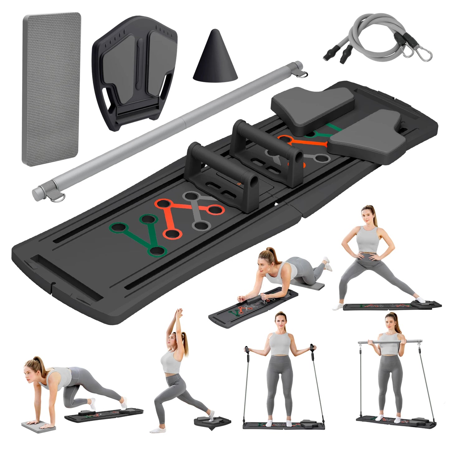 7-in-1 Portable Pilates Board.