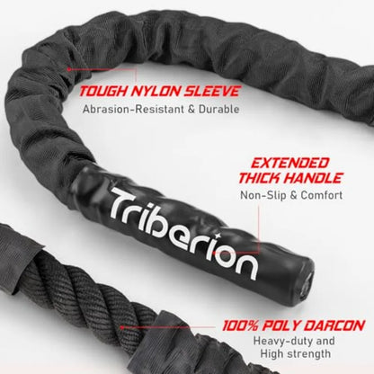 Battle Rope For Home Gym Workout.
