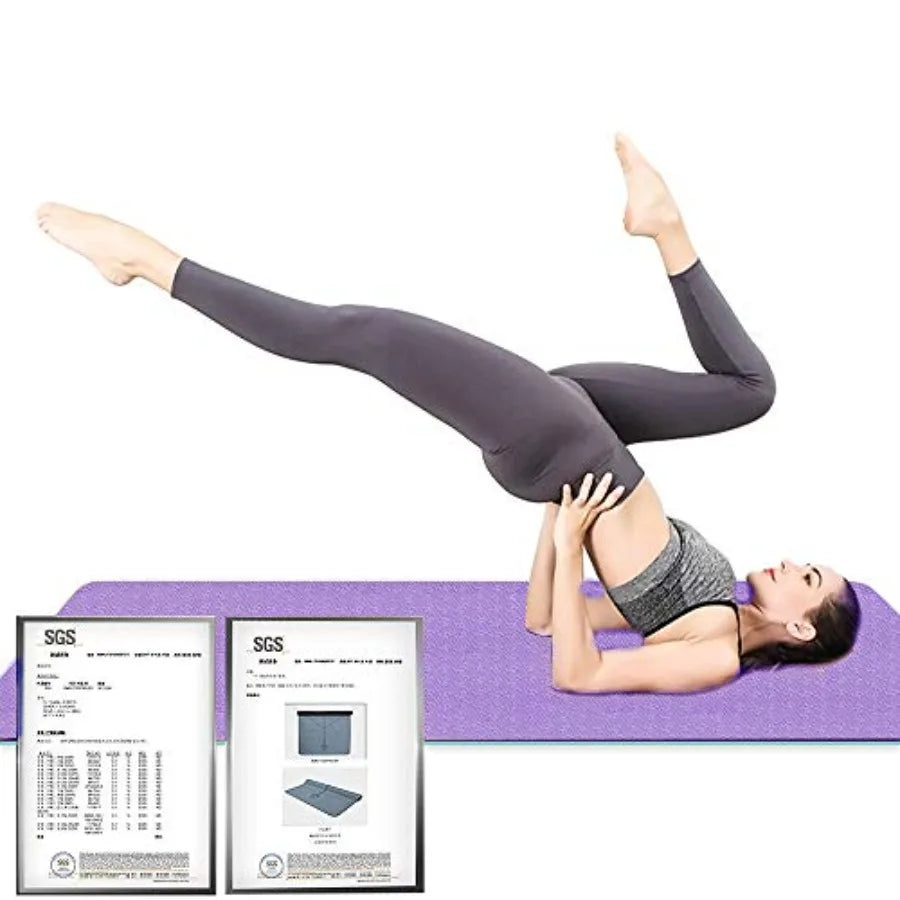 Extra Thick TPE Yoga Mat 72x32.
