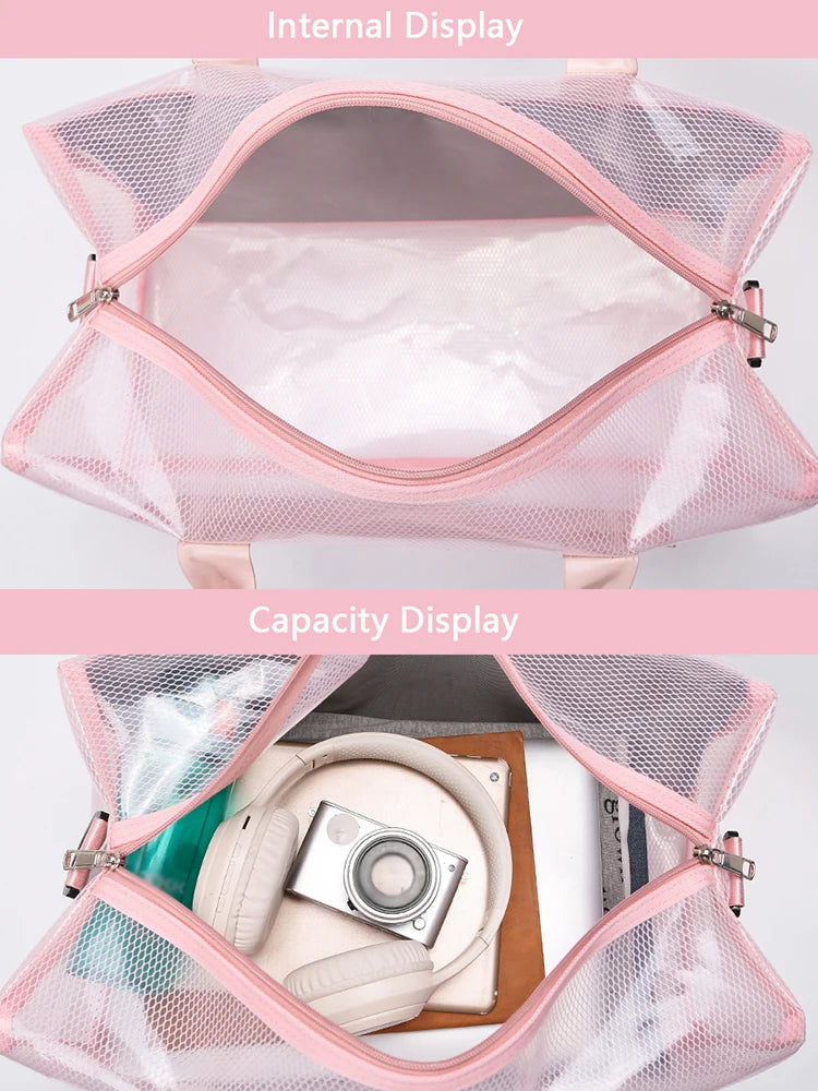 Fitness Bag, Large Capacity Handbag & Shoulder Bag