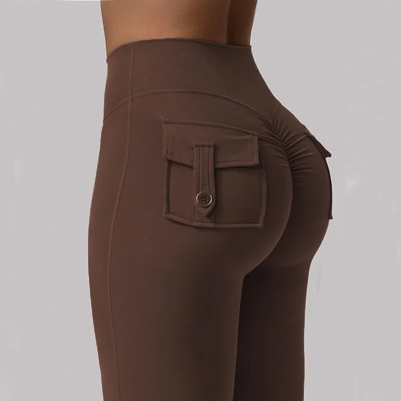 Women's Yoga Flare Trousers.