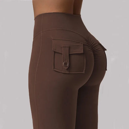 Women's Yoga Flare Trousers.