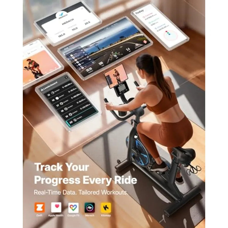 Magnetic Exercise Bike Low Noise Stationary Bike.