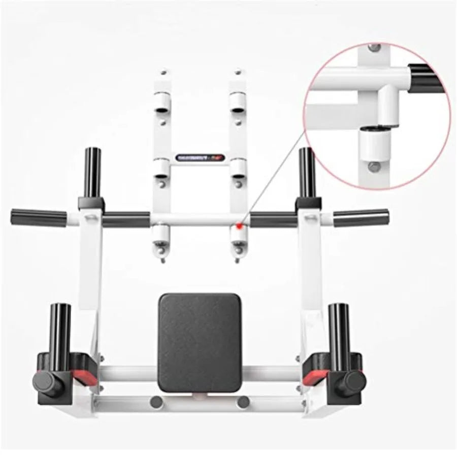 Wall Mounted Pull Up Bar Chin Up Bar Dip Station