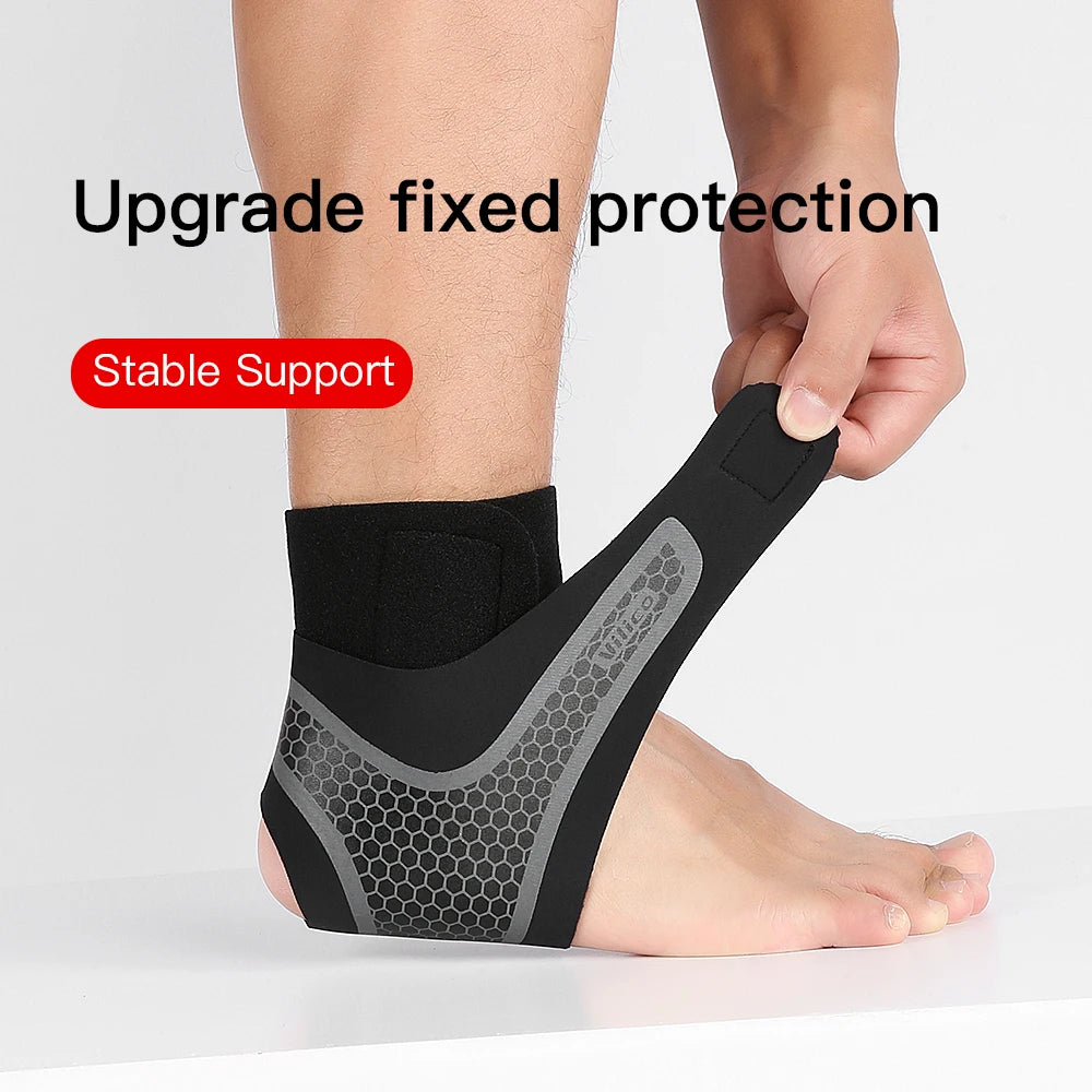 1 PC Ankle Brace Adjustable Compression Ankle Support.