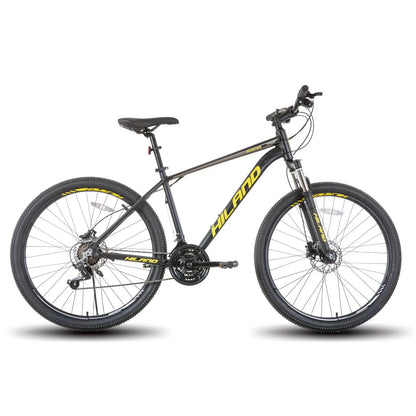 Aluminum Mountain Bike 21 Speeds, Hydraulic Disc-Brakes,