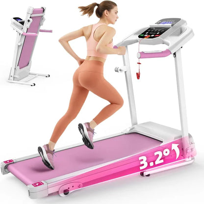 Compact Folding Treadmill.