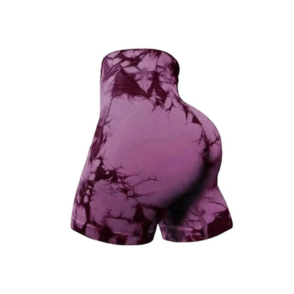 High Waisted Yoga Gym Seamless Booty Biker Shorts.