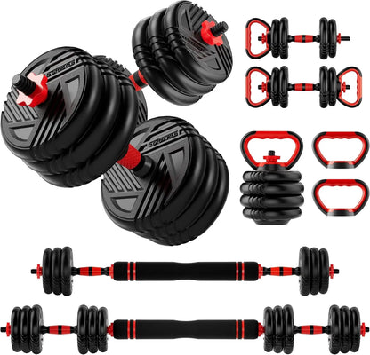 5-in-1 Adjustable Dumbbell Set.