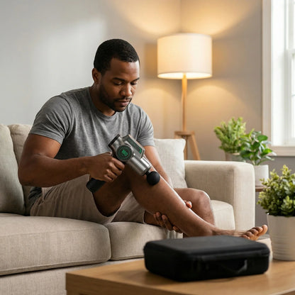 Ultra Quiet Deep Tissue Massage Gun.