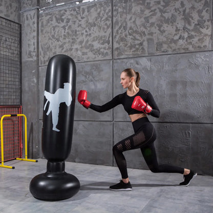 Children's Inflatable Punching Bag Gym Fitness Boxing Training Sandbag.