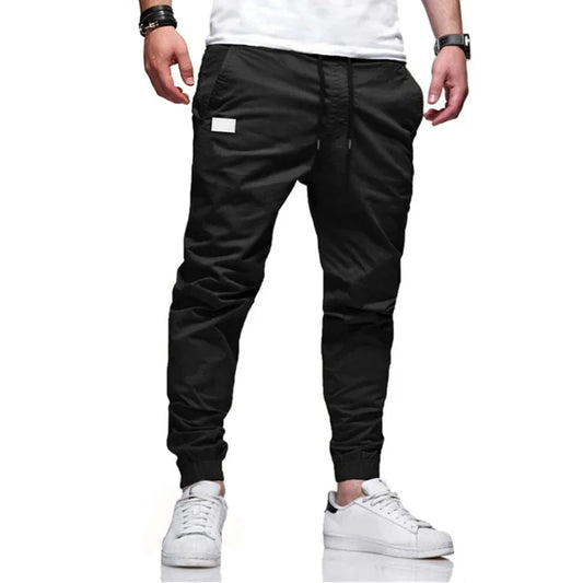 Loose Straight sports Clothing Solid color sweatpants.