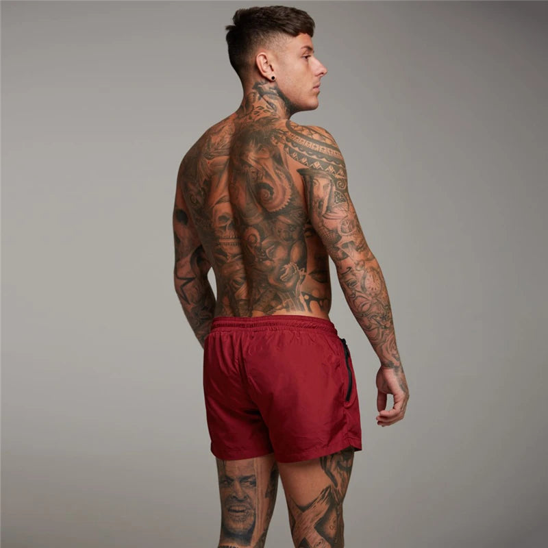 Men's Running Sports. Shorts Breathable.