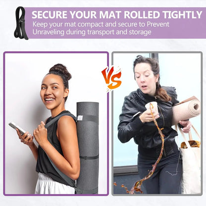 Adjustable Yoga Mat Carrier Strap.