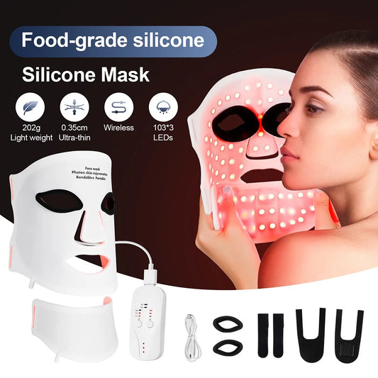 7 Colors LED Photon Red Light Infrared Therapy.
