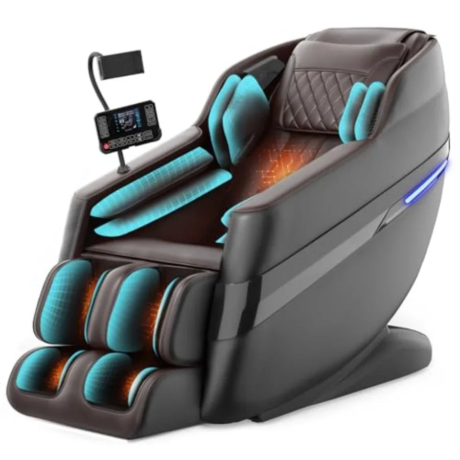 Zero Gravity Shiatsu Massage Chair Recliner with AI Control Body Scan.