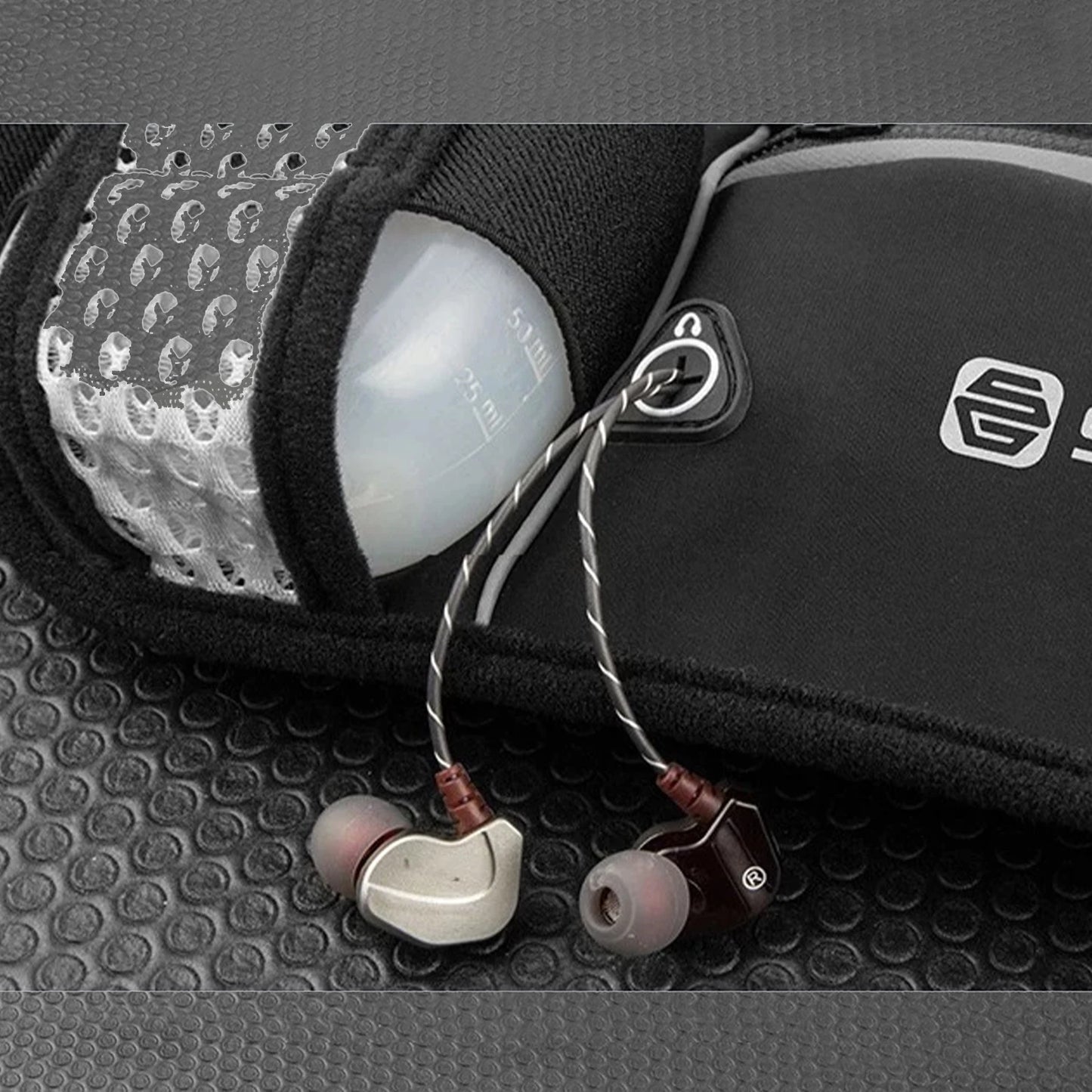 Running Belt with Bottles.