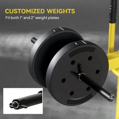 Adjustable Calf Raise Machine.