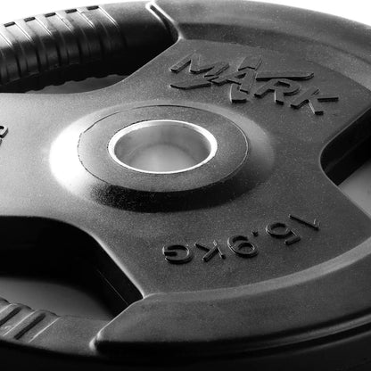 Pair or Set of Weight Plates, Rubber Coated.