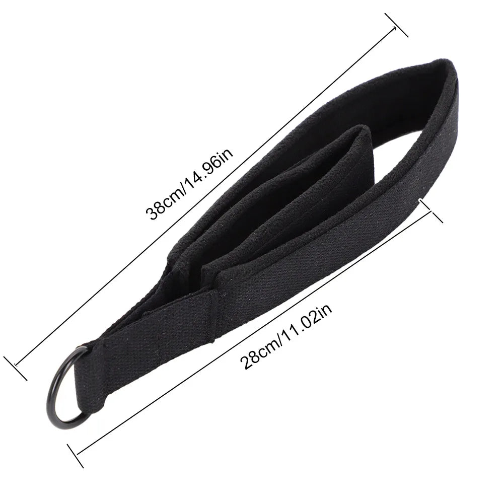 2Pcs Yoga Strap Pilates Cord with Adjustable Buckle Exercise for Home Gym Workout